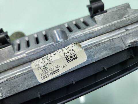 Foto 3ª: Pantalla Multifuncion Bmw X5 3.0D 235CV 173KW [306D3] (2008)