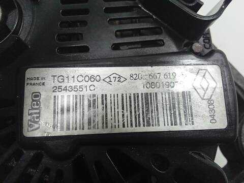 Foto 3ª: Alternador Renault Scenic K4M766 JM) (2008)