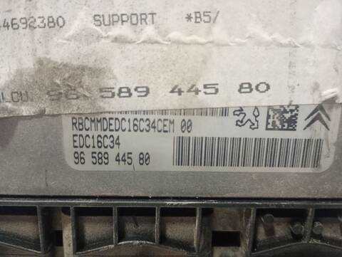 Foto 4ª: Centralita Motor ECU Citroen C4 VTR COUPE 109CV 80KW [9HY] (2005)