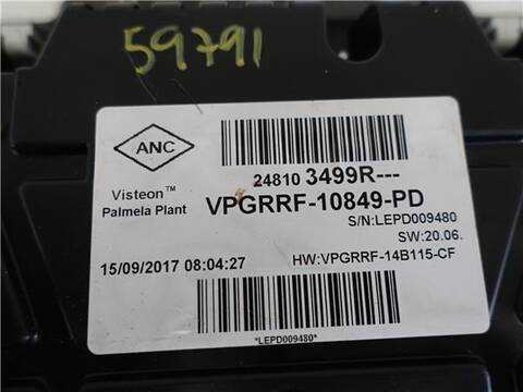 Foto 3ª: Cuadro de Instrumentos Renault Captur 1.2 LIMITED 118CV 87KW [H5F 408] (2017)