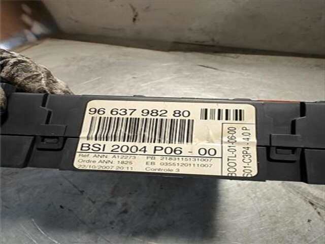 Foto 2ª: Centralita Confort BSI Peugeot 207 1.4 CONFORT [1.4 LTR. - 54 KW] [KFV]