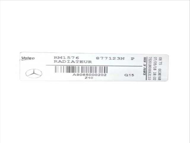 Radiador Motor Mercedes Sprinter 314 CDI 906.131 906.133 906.135 906.231 906.233 ...