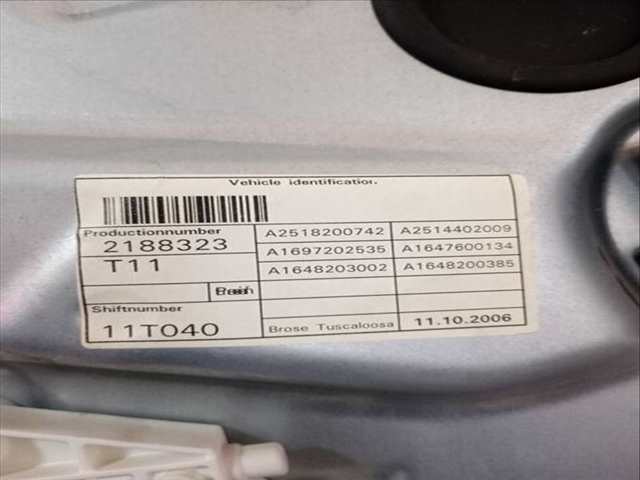 Foto 3ª: Elevalunas Eléctrico Delantero Izquierdo Mercedes Clase ML 280 3.0 CDI 190CV 140KW W164) 280 CDI 4M EDITION [OM642940] (2006)