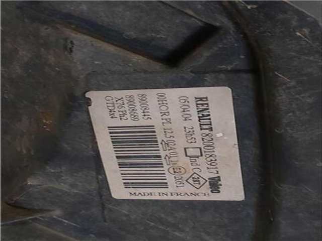 Foto 3ª: Faro Izquierdo Renault Kangoo 1.9 DCI 4X4 84CV 62KW [F9Q 790] (2004)