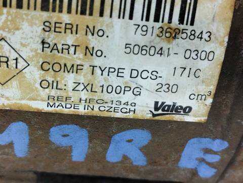 Foto 2ª: Compresor Aire Acondicionado Renault Trafic 2.0 DCI DIESEL CAT 114CV 84KW CAJA CERRADA [M9R E7] (2007)