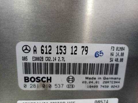 Foto 4ª: Centralita Motor ECU Mercedes Clase E 180 270 CDI 210.016) BERLINA 170CV 125KW [612961] (2001)