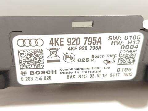 Foto 4ª: Cuadro de Instrumentos Audi E-TRON 50 QUATTRO AUT. 313CV 230KW GEN) E-TRON ELECTRIC DRIVE [EASB,EAWA] (2020)