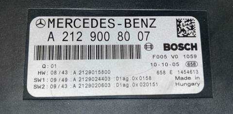 Foto 2ª: Caja Reles Fusibles Mercedes Clase C 160 2.1 CDI CAT 136CV (2007)