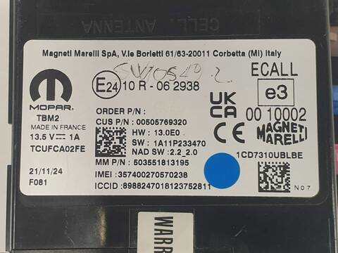 Foto 2ª: Centralita Motor ECU Alfa Romeo Tonale SPRINT