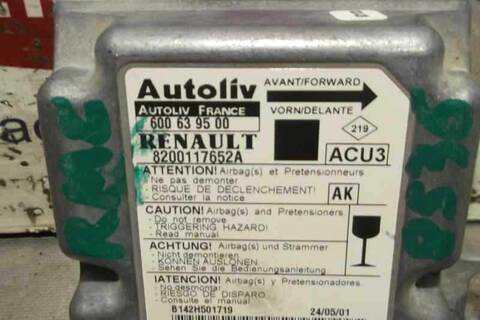 Foto 3ª: Centralita Airbag Renault Megane 1.4 16V KALEIDO 95CV 70KW I SCENIC JA0) [K4J C7] (2001)