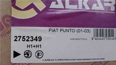Foto 2ª: Faro Derecho Fiat Punto G BERLINA