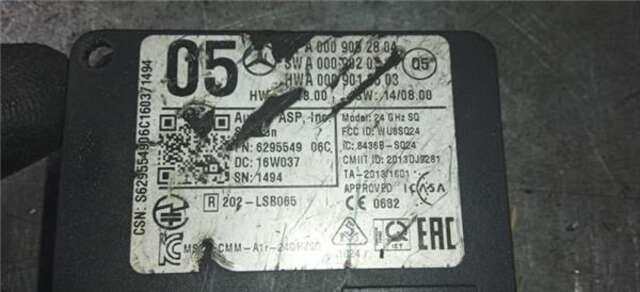 Foto 1ª: Centralita Motor ECU Mercedes Clase C 160 1.8 CLA 200 CDI (117.301) [1.8 LTR. - 100 KW CDI CAT] [651930]