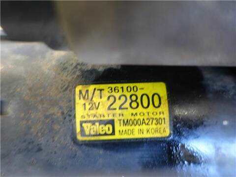 Foto 3ª: Motor de Arranque Hyundai Accent 1.3I 85CV [G 4EA] (2003)