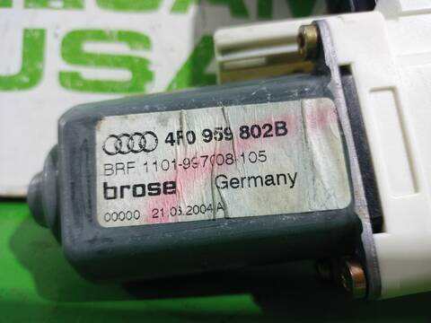 Foto 2ª: Elevalunas Eléctrico Delantero Izquierdo Audi A6 2.4 BERLINA 177CV 130KW [BDW] (2004)