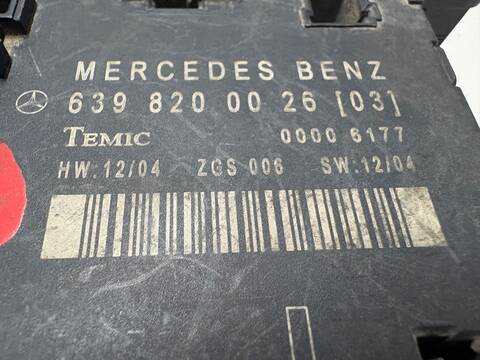 Foto 2ª: Centralita Motor ECU Mercedes Vito VERSION INDEFINIDA (2012)