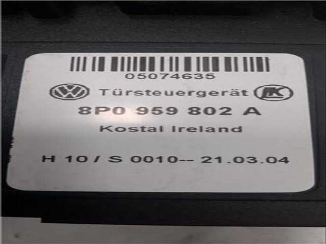 Foto 2ª: Elevalunas Eléctrico Delantero Izquierdo Audi A3 1.9 TDI AMBITION [1 9 LTR. - 77 KW TDI] 105CV