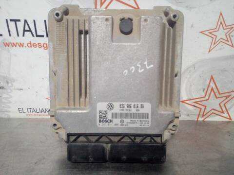 Foto 2ª: Centralita Motor ECU Volkswagen Touran ADVANCE 140CV 103KW [BKD] (2005)