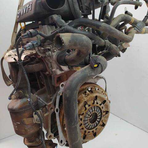 Foto 3ª: Motor Completo Toyota Yaris 1.3 VVT-I SCP90_ SCP90R) (2005)