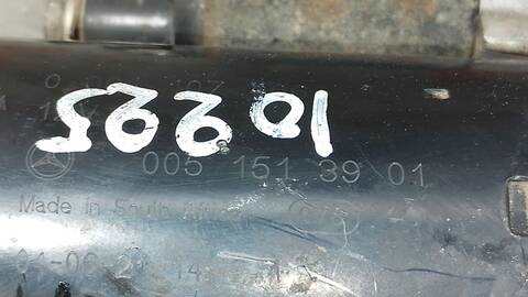 Foto 2ª: Motor de Arranque Mercedes Clase C 160 180 COMPRESSOR 203.046) BERLINA 143CV 105KW [M271946] (2004)