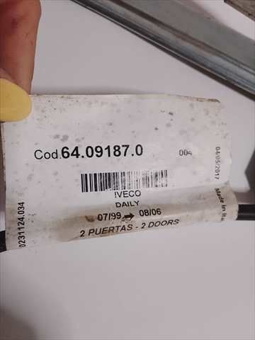 Foto 2ª: Elevalunas Eléctrico Delantero Izquierdo Renault Master 2.5 D [D/G9UA7] (2004)
