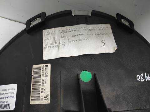 Foto 2ª: Cuadro de Instrumentos Peugeot 206 KFW (2001)