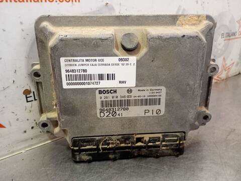 Foto 1ª: Centralita Motor ECU Citroen Jumper 29 C 2.0 HDI - - 85 84CV 62KW CAJA CERRADA [RHV] (2004)