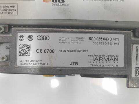 Foto 3ª: Sistema GPS Volkswagen Golf GTD BLUEMOTION TECH. (2013)