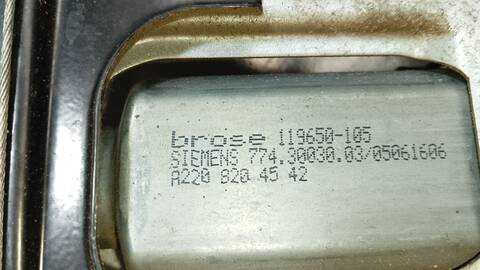 Foto 3ª: Elevalunas Eléctrico Delantero Derecho Mercedes Clase C 160 270 CDI 203.016) BERLINA 170CV 125KW [612962] (2001)