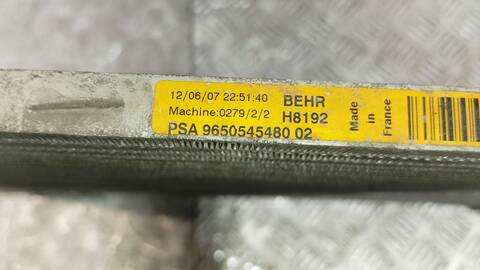 Foto 2ª: Radiador Calefaccion A.A. Citroen C4 EXCLUSIVE PICASSO 136CV 100KW [RHJ] (2007)