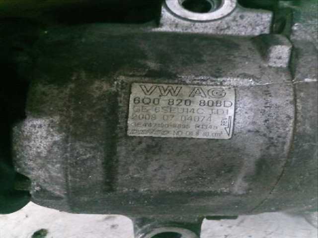 Foto 2ª: Compresor Aire Acondicionado Seat Ibiza 1.9 TDI (2008)