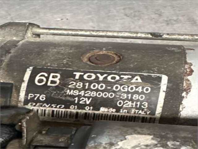 Foto 2ª: Motor de Arranque Toyota Corolla 2.2 D-4D SPORT [2.2 LTR. - 130 KW D-CAT] [2AD-FHV]