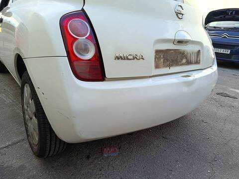 Foto 3ª: Paragolpes Trasero Nissan Micra CR12 (2005)