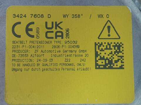Foto 2ª: Kit Airbag Renault Trafic L1H1 28T (2014)