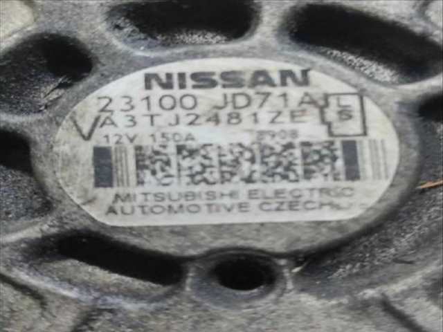 Foto 3ª: Alternador Nissan Qashqai 2.0 DCI A LAS 4 RUEDAS (2006)