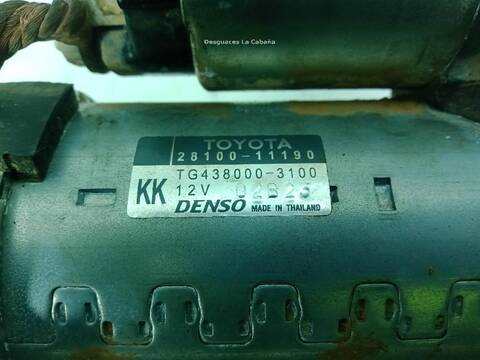 Foto 2ª: Motor de Arranque Toyota Land Cruiser 2.8 D-4D GDJ150_ GDJ155_) (2009)