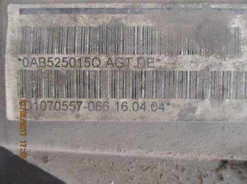 Foto 3ª: Diferencial Trasero Volkswagen Touareg TDI R5 174CV 128KW [BAC] (2004)