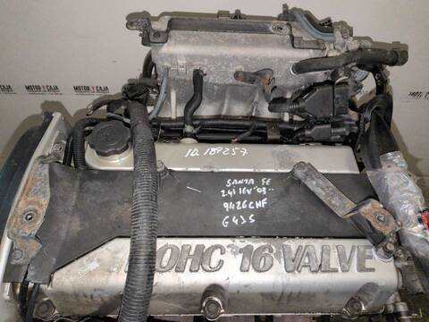 Foto 3ª: Motor Completo Hyundai Santa Fe G4JS (2003)