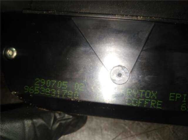 Cerradura Maletero Portón Peugeot 607 2.0 HDI