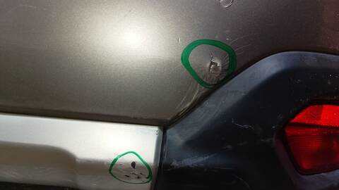 Foto 3ª: Paragolpes Trasero Subaru Outback EXECUTIVE PLUS 150CV 110KW [EE20] (2015)