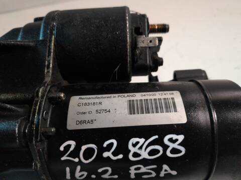 Foto 3ª: Motor de Arranque Citroen Xsara BERLINA 1.6 16V CAT NFU - TU5JP4) 109CV (2000)