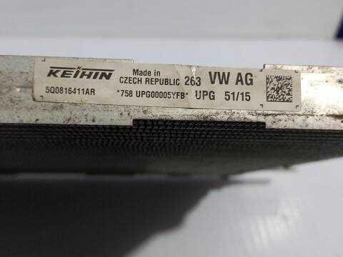 Foto 2ª: Radiador Calefaccion A.A. Volkswagen Touran ADVANCE BMT 110CV [CRKB] (2015)