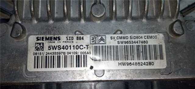 Centralita Motor ECU Citroen C3 1.4 HDI