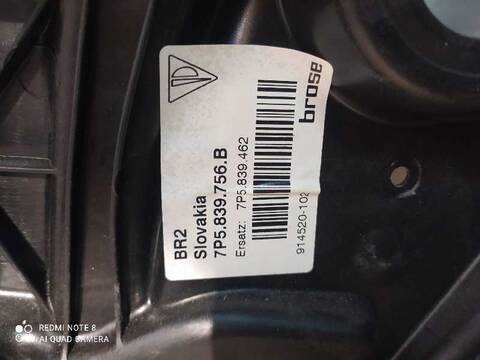 Elevalunas Manual Trasero Derecho Porsche Cayenne VERSION INDEFINIDA