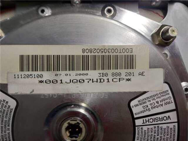 Foto 3ª: Airbag Delantero Izquierdo Volkswagen Passat 1.9 COMFORTLINE [1.9 LTR. - 81 KW TDI]