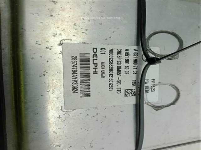 Foto 3ª: Centralita Motor ECU Mercedes Sprinter 314 CDI FURGON [OM 651.958] (2018)