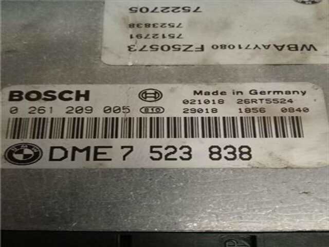 Foto 2ª: Centralita Motor ECU Bmw Serie 3 315 2.0 318I [2.0 LTR. - 105 KW 16V] [N42B20A]