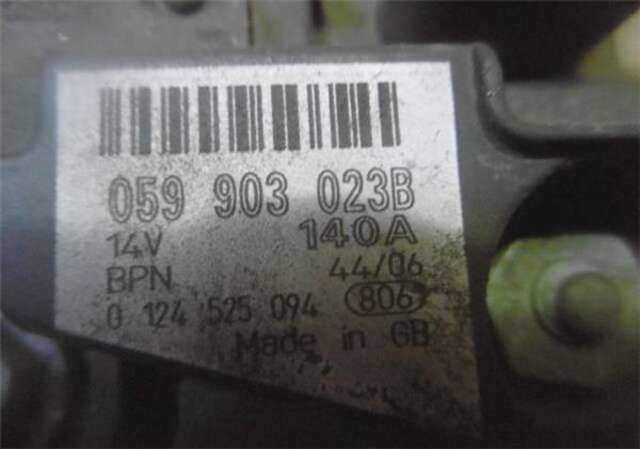 Foto 3ª: Alternador Audi A4 2.7 V6 24V TDI (180CV) [BPP]