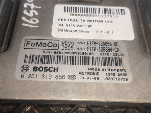 Centralita Motor ECU Ford Focus M1DD BERLINA