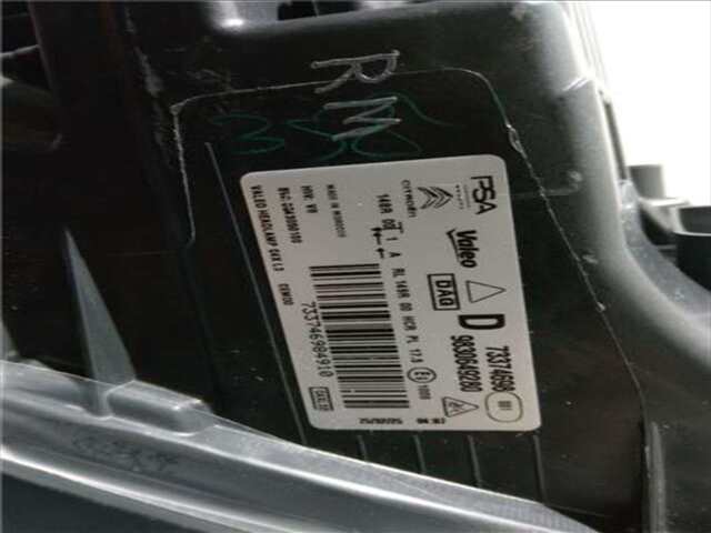 Foto 2ª: Faro Derecho Citroen C4 1.5 FEEL PACK [1.5 LTR. - 96 KW BLUE-HDI FAP] [YHZ / DV5RC]