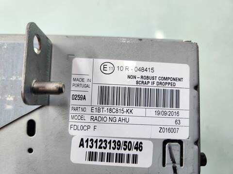Foto 4ª: Sistema Audio Radio CD Ford C Max TREND PLUS 120CV 88KW CEU) [XWDA] (2016)